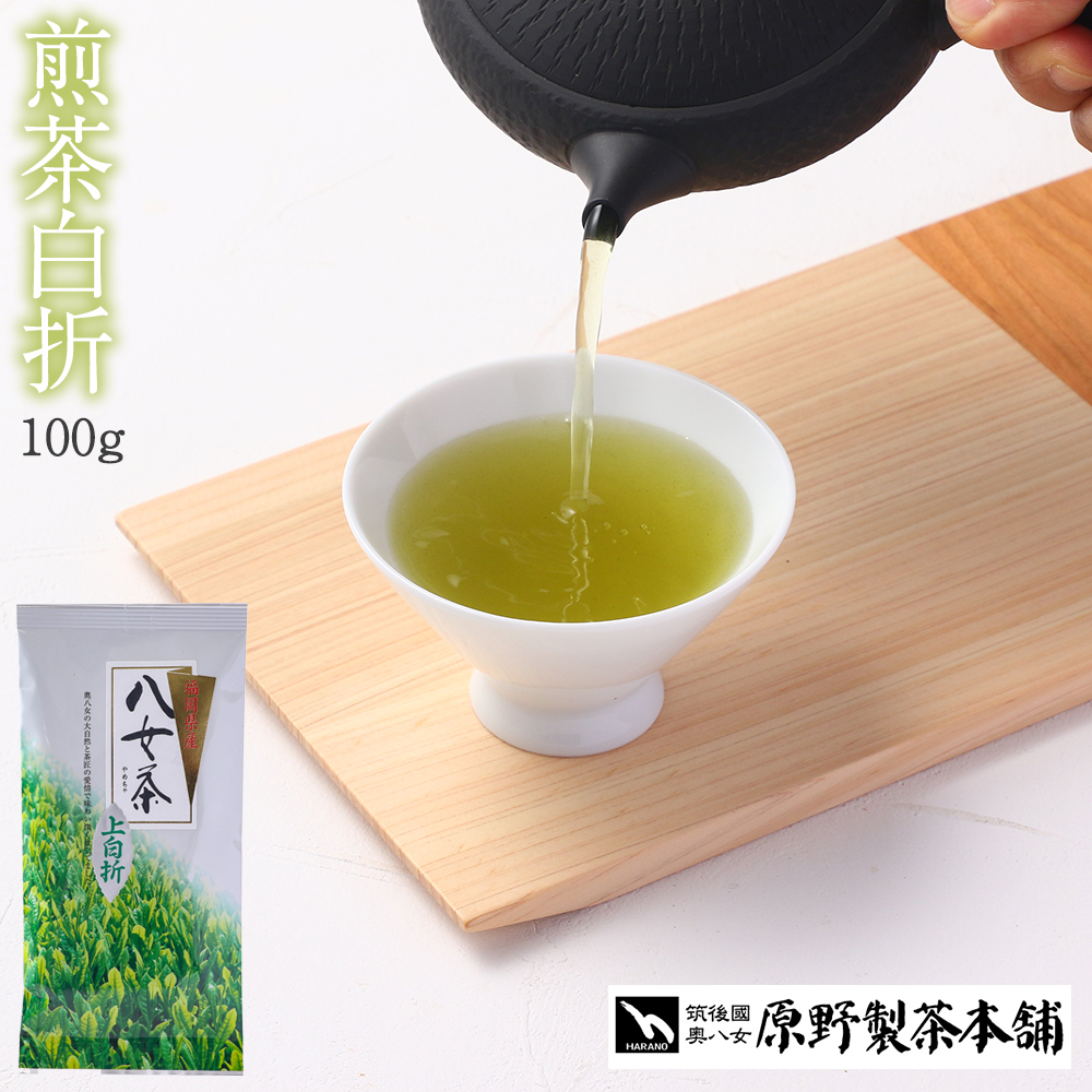 八女茶 煎茶白折 100g[H0246]
