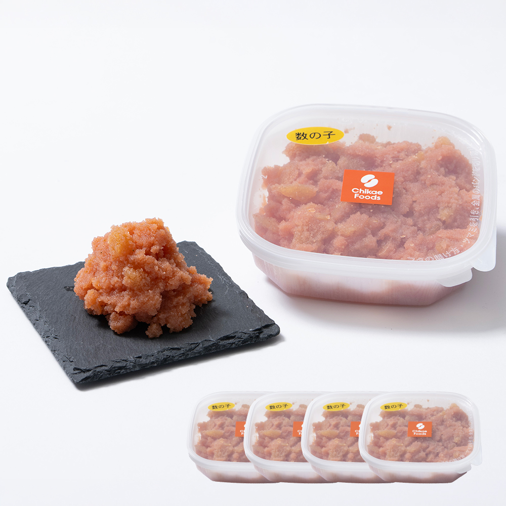 明太子あえもの（数の子明太）140g×4パック【ちかえフーズ】[H0277]