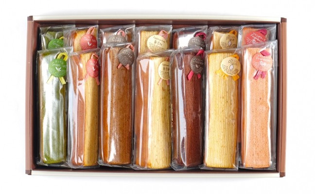 洋菓子店　『桜のキャトル』特製◆スティックバームクーヘンセット[F4329]