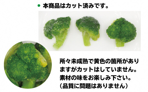 【福岡県産】冷凍ブロッコリー1kg（1kg×1袋）[F2256]