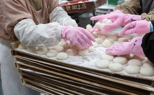 石橋餅加工所 杵つきもち