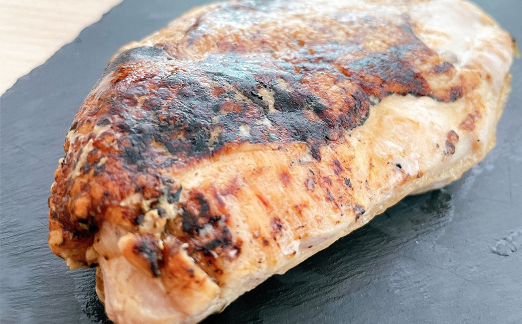 手焼き はかた地どり 炭火焼 ローストチキン 約2kg （8〜12パック） 地鶏 炭火焼き チキン 鶏肉 とり肉 お肉 肉 むね肉 九州 福岡県 うきは市 冷凍