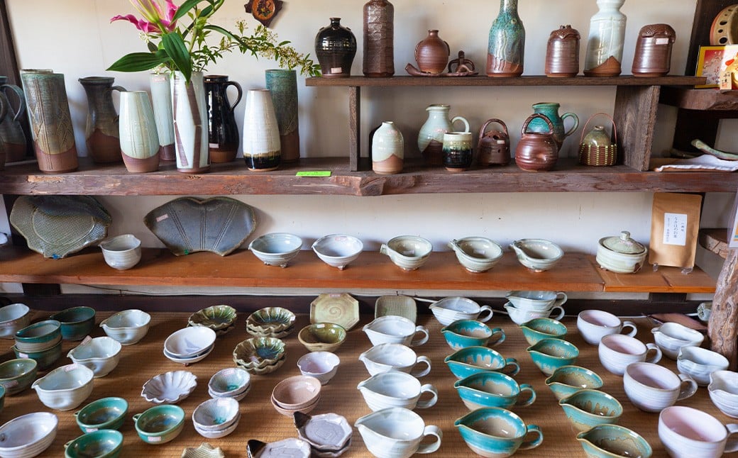 田中窯元 夫婦湯呑 湯呑み ゆのみ コップ 焼き物 陶器 結婚祝い お祝い プレゼント 福岡県 うきは市