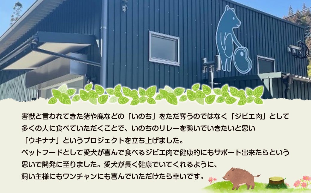 【ペットフード】無添加天然鹿肉のジャーキー 60g×3パック