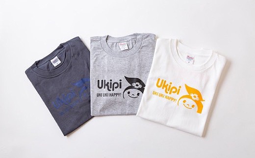 うきぴーTシャツ (ダークグレー) Lサイズ