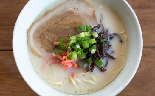 鳥志商店 うきはラーメン 8食　本格とんこつラーメン 豚骨