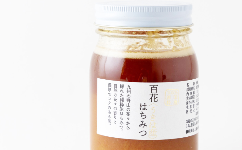 上村養蜂場 国産100％純粋百花蜂蜜 大瓶 600g