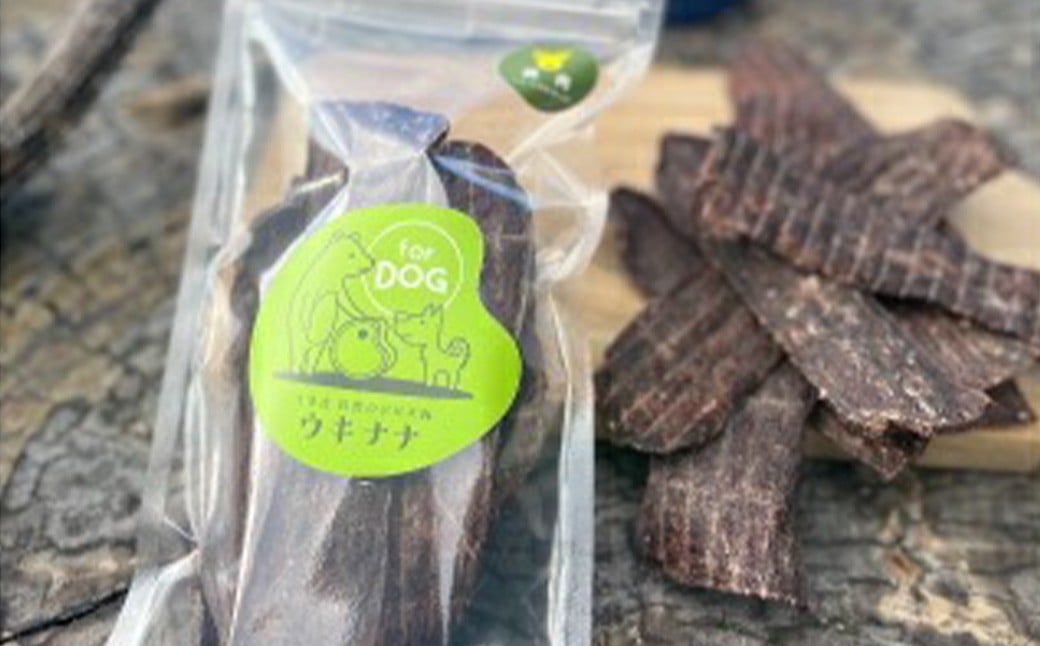 【ペットフード】無添加天然鹿肉のジャーキー 60g×3パック