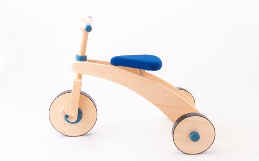 Design Labo i 木製三輪車（青）