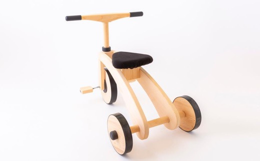 Design Labo i 木製三輪車 (黒)