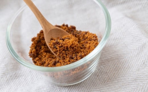 アグリファームさいとう 天然黒砂糖 （粉タイプ）と自家栽培焙煎くろまめ茶のセット くろまめ茶 黒豆茶 焙煎 黒豆 さとうきび 黒砂糖 うきは市