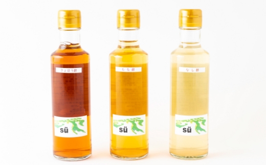 酢造発酵場スーの果実酢3種セット フルーツビネガー