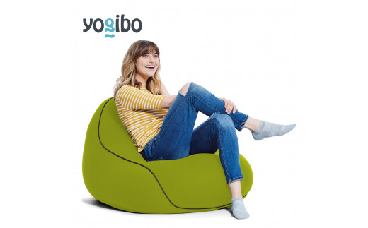 ビーズクッション Yogibo LounGer (ヨギボー ラウンジャー) ライムグリーン [M352-1GR]
