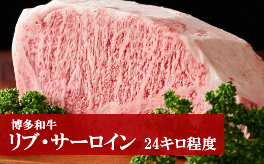 博多和牛リブ・サーロイン(24kg程度) [M58]