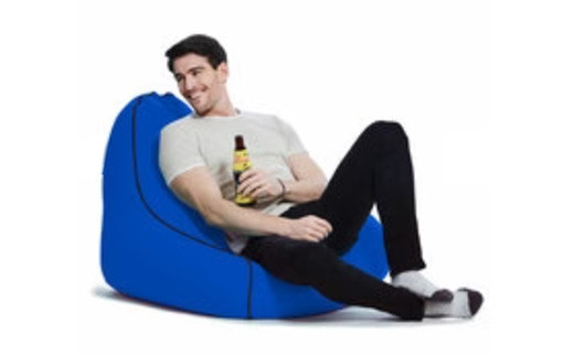ビーズクッション Yogibo Zoola LounGer (ヨギボー ズーラ ラウンジャー) ロイヤルブルー [M623-1RY]