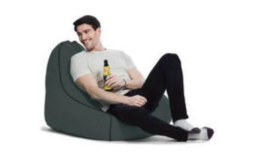 ビーズクッション Yogibo Zoola LounGer (ヨギボー ズーラ ラウンジャー) オフブラック [M623-1ST]