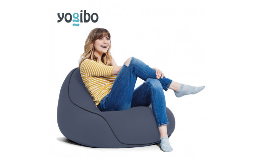 ビーズクッション Yogibo LounGer (ヨギボー ラウンジャー) ネイビーブルー [M345-1BL]