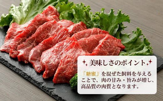 嘉穂牛 赤身焼肉 約360g 牛肉 ブランド牛 高品質