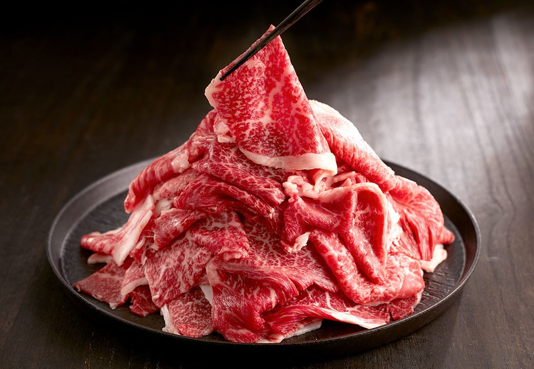 博多和牛 切落しミックス 計1kg（500g×2パック）（お肉ソムリエ開発焼肉のたれ＆肉専用スパイス2種付）和牛 博多和牛  牛肉 お肉 切り落とし タレ付き スパイス付き