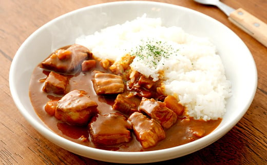 嘉穂牛 カレー用 肉 約650g 牛肉 赤身 サイコロ