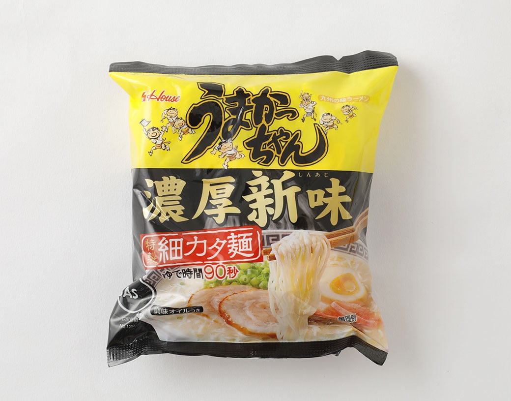 うまかっちゃん 濃厚新味 30食（5袋×6パック） 豚骨ラーメン 濃厚 ラーメン 豚骨 とんこつ 袋ラーメン