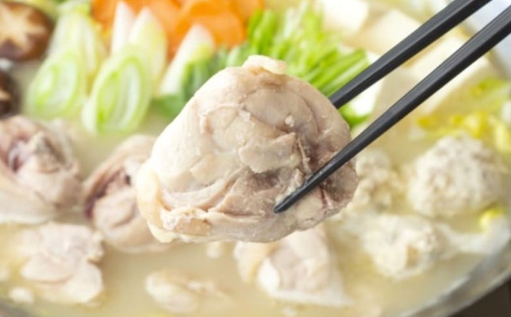 博多名物 水炊き定期便【隔月定期便（計6回発送）】 上田商店 水炊き 華味鶏 鍋 鶏鍋 料理 食事 隔月定期便 隔月 定期便