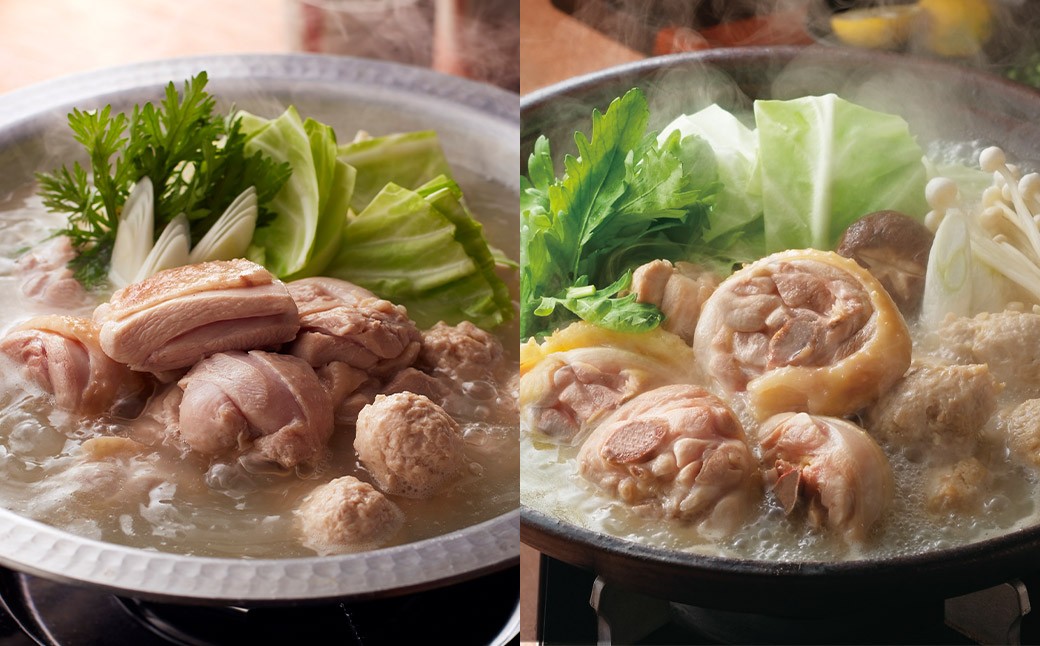 博多名物 水炊き定期便【隔月定期便（計6回発送）】 上田商店 水炊き 華味鶏 鍋 鶏鍋 料理 食事 隔月定期便 隔月 定期便