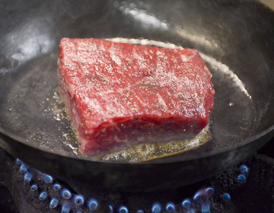 赤崎牛 【赤身レンガステーキ】（約600g）【冷凍】 レンガ ステーキ 肉 ステーキ肉 赤身 冷凍