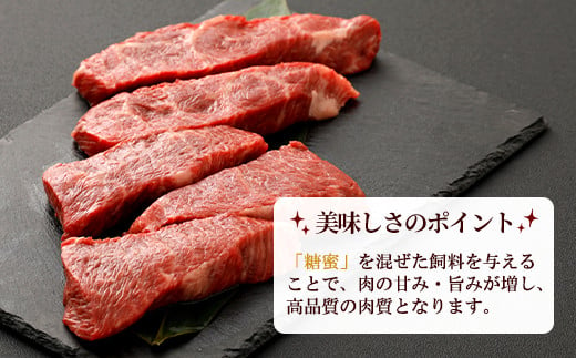 嘉穂牛 赤身 ステーキ 約400g 牛肉