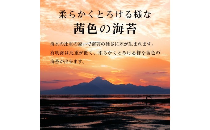 有明海苔 味海苔 大丸ボトル 10切80枚 6本セット 味のり