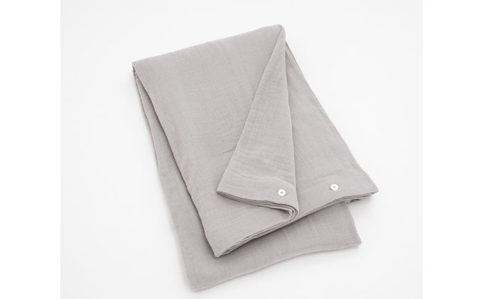 PGガーゼ 布団カバー 枕カバー セット 綾織 グレージュ PGGAUZE ガーゼ 寝具 カバー 綿 日本製 