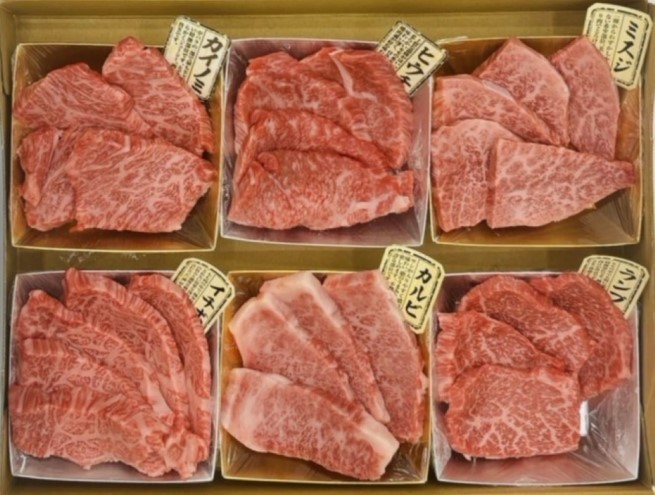 博多和牛 A4ランク以上 希少部位 おまかせ6種 セット 420g (70g×6種) 牛肉 肉 ※配送不可：離島