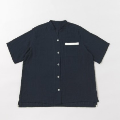 PGガーゼ 夏ガーゼパジャマ メンズ ネイビー