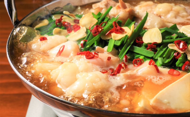 もつ鍋 味噌味 博多 10人前セット 配送不可 離島 お肉 牛肉 鍋セット モツ鍋 味噌スープ 