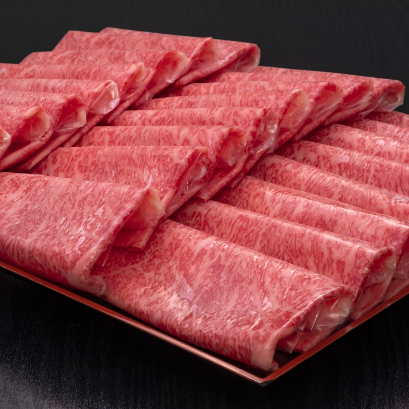 【2ヶ月毎 定期便 全6回】 博多和牛 ロースうす切り 1kg 肉 牛肉 ※配送不可：離島