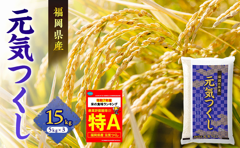 米 元気つくし 15kg