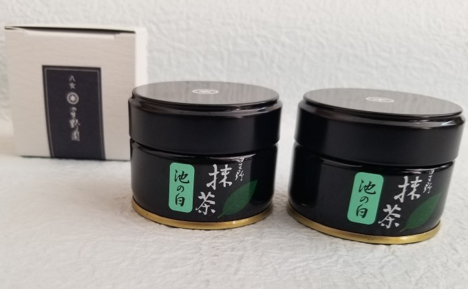 八女茶 約20g×2缶 粉末 粉末茶 お茶 星野 本格派抹茶 抹茶