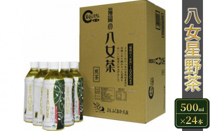 お茶 ペットボトル 煎茶 八女茶 500ml×24本 緑茶 