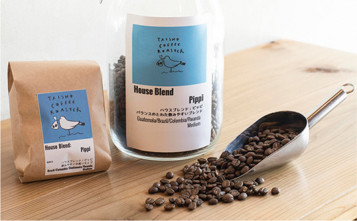 【豆か粉か選べる！】【全12回定期便】定番 ブレンド コーヒー 2種 セット 糸島市 / TAISHO COFFEE ROASTER【いとしまごころ】 [AZD009]