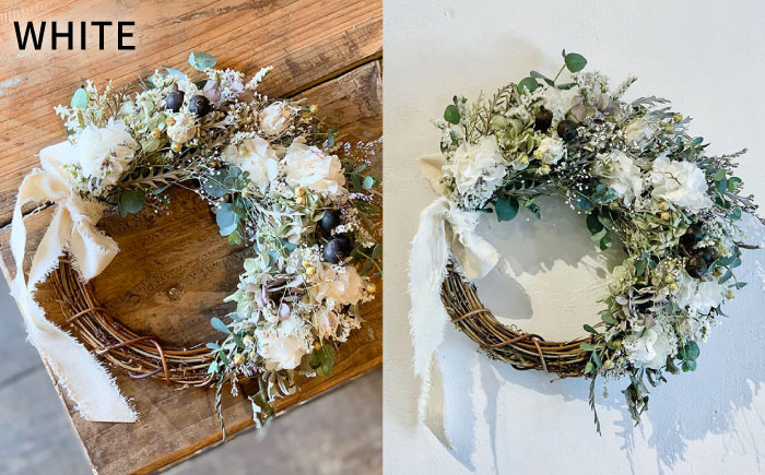 【 選べる 4タイプ 】 ハーフ リース 糸島 / tokohana [AOC019] ドライフラワー スワッグ 花 ドライフラワー スワッグ 花 束 花材 リース 記念日 ギフト 植物