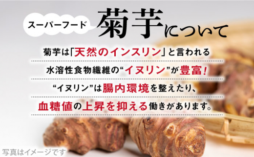 糸島 育ちの 紫 菊いも チップス 80g×1袋 糸島市 / 糸島ボンテール農園 [ACO007] 菊芋 スーパーフード