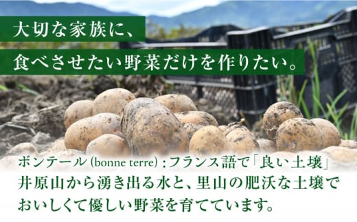 糸島育ちのジャガイモ 2種食べ比べ インカのめざめ インカのひとみ 各1kg・計2kg 糸島市 / 糸島ボンテール農園 [ACO012]