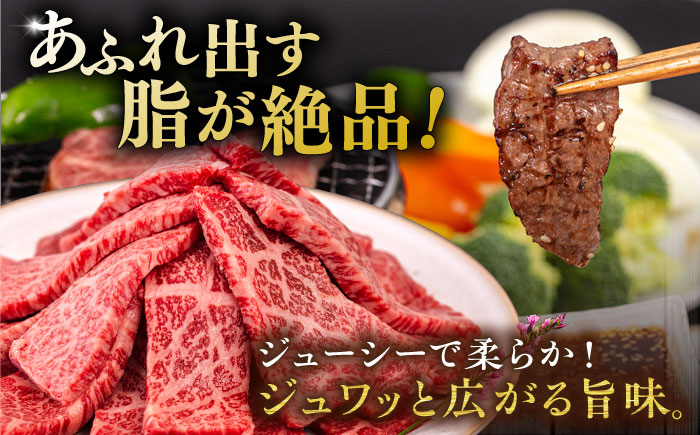 【全6回定期便】【A4/A5等級】博多和牛 カルビ 焼肉用 1kg 糸島市 / ヒサダヤフーズ 黒毛和牛 牛肉 焼き肉 雌牛 [AIA106]