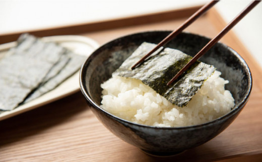 一番摘み 有明海産 焼き のり 50枚 ( 10枚 × 5袋 ) 博多 海苔 福岡《糸島》【博多海苔】[ACG002]一番摘み 