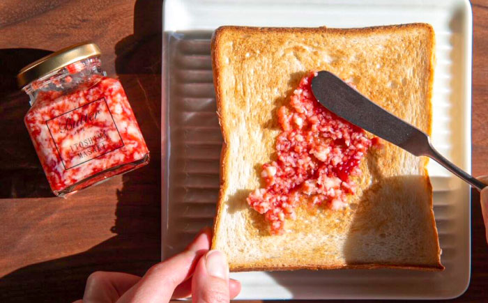 あまおうバター大 1個 糸島市 / 糸島正キ いちご ジャム クリーム [AQA056] バター フルーツバター いちご あまおう ジャム かわいい ギフト 贈り物