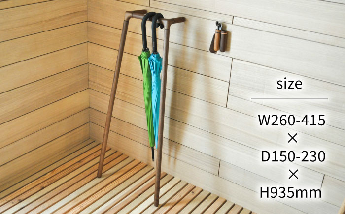 木製 傘かけ umbrella rack 糸島市 / 贈り物家具 みはたや 傘 インテリア 傘かけ [ADD026]