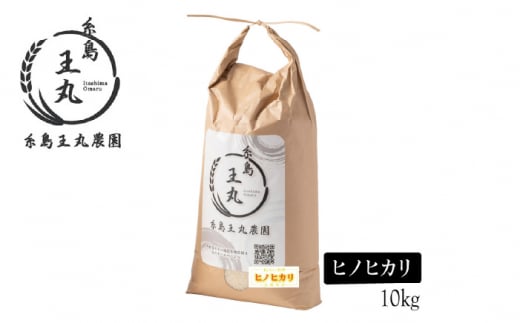 【全12回定期便】糸島産 ヒノヒカリ 10kg×12回　糸島市 / 糸島王丸農園 ( 谷口汰一 )【いとしまごころ】 [AAZ017]