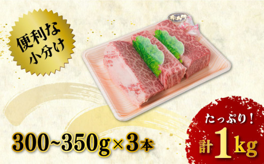 【ローストビーフ用】モモ肉 ブロック 3本入り 約1kg A4ランク 糸島 黒毛和牛  糸島【糸島ミートデリ工房】[ACA016] ランキング 上位 人気 おすすめ 黒毛和牛 ローストビーフ もも肉 焼肉 キャンプ 赤身 ステーキ ブロック