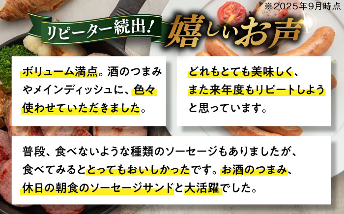 【全12回定期便】【本場ドイツで連続金賞受賞】マイスター ギフト セット 10種 詰め合わせ （ ハム / ソーセージ / ウインナー） 糸島市 / 糸島手造りハム [AAC024]