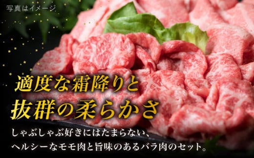 【 しゃぶしゃぶ 】 A4 ランク 糸島 黒毛和牛 スライス 計1kg しゃぶしゃぶ 食べ比べ 《糸島》 【糸島ミートデリ工房】 [ACA068]